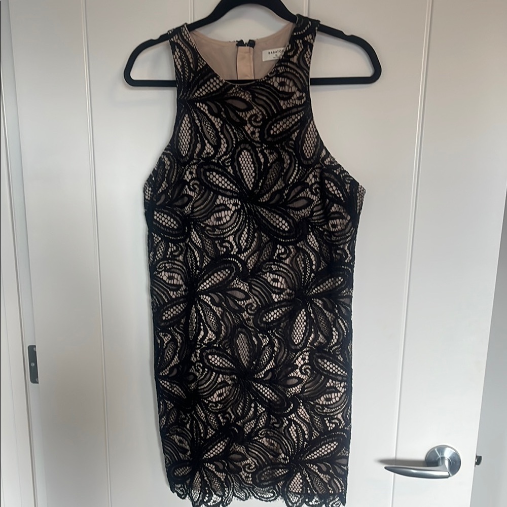 Babaton Black Lace Dress